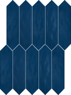 Daltile Stagecraft Matte Galaxy Picket 3x12 Undulated Matte Wall Tile