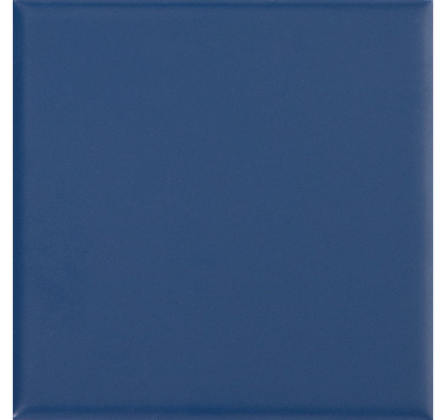 Daltile Color Wheel Linear Matte Sea Breeze S4289MOD Bullnose 8" Side Matte Wall Tile Trim