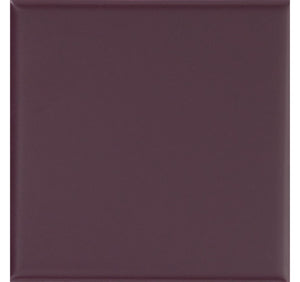 Daltile Color Wheel Linear Matte Plum Crazy Rectangle 2x8 Matte Wall Tile