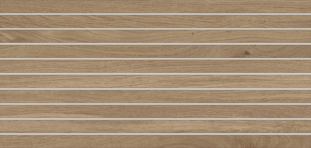 Daltile Acreage Palomino Stacked 1x24 Matte Mosaic Tile