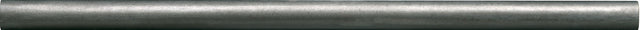 Daltile Armor Forged Steel Pencil Liner 1/2x12 Satin Wall Tile Deco