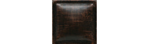 Daltile Armor Oil Rub Bronze Pillow 2x2 Satin Wall Tile Deco