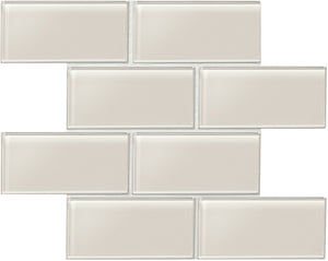 Daltile Amity Taupe Rectangle 3x6 Glossy Wall Tile