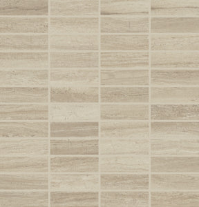 Daltile Articulo Feature Beige Straight Joint 1x3 Matte Mosaic Tile