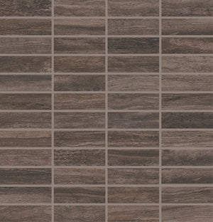 Daltile Articulo Headline Grey Straight Joint 1x3 Matte Mosaic Tile