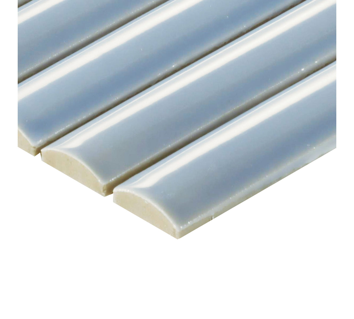 Daltile Artefino Vintage Celestite Pencil 1x6 Glossy Mosaic Tile