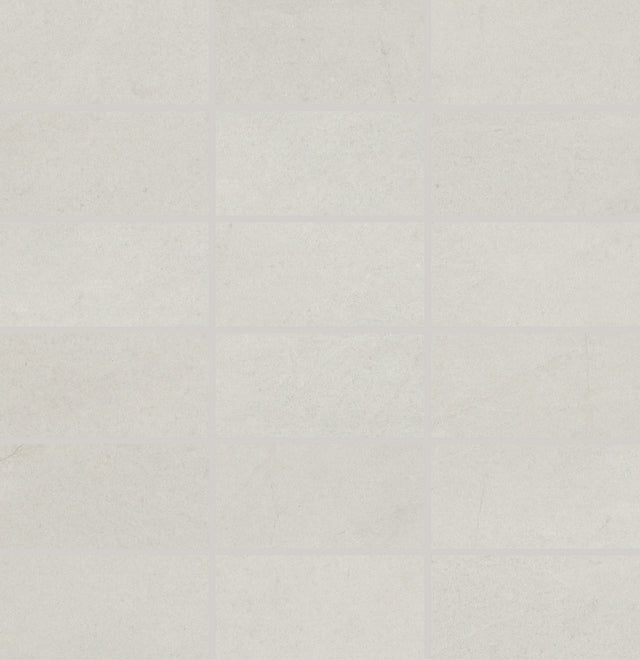 Daltile Prime White Straight Joint 2x4 Matte Mosaic Tile