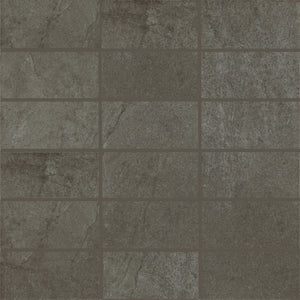 Daltile Prime Charcoal Straight Joint 2x4 Matte Mosaic Tile