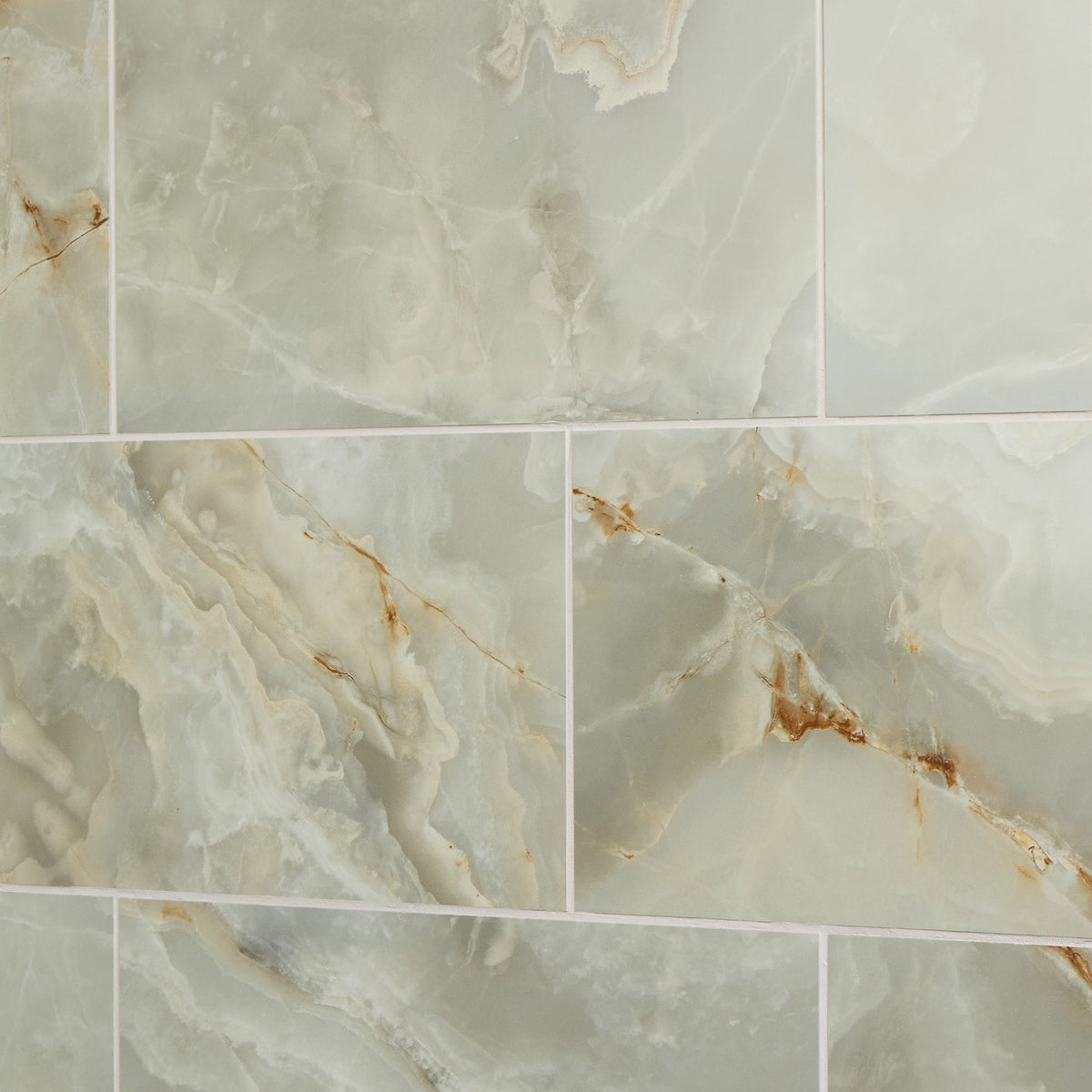 Daltile Panoramic Duet Prasina Rectangle 24x48 Polished Floor Tile
