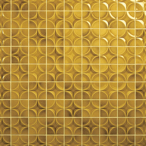 Daltile Contempee Marigold Square 4x4 Star Glossy Wall Tile