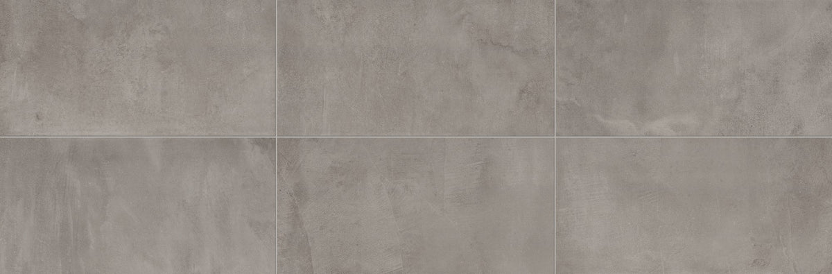 Daltile Chord Forte Grey Rectangle 24x48 Matte Floor Tile