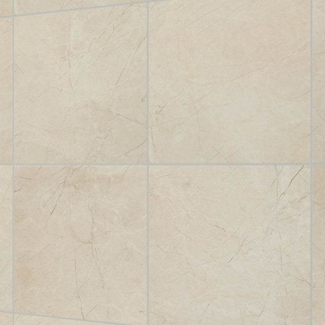 Daltile Platinum Almond Square 12x12 Matte Floor Tile