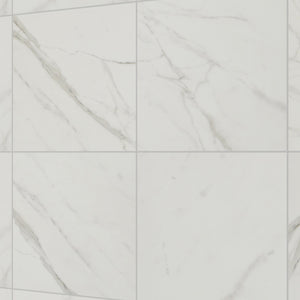 Daltile Platinum Calacatta Empire Square 12x12 Matte Floor Tile