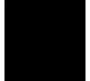 Daltile Color Wheel Retro Matte Black Chevron 2x3 Matte Mosaic Tile