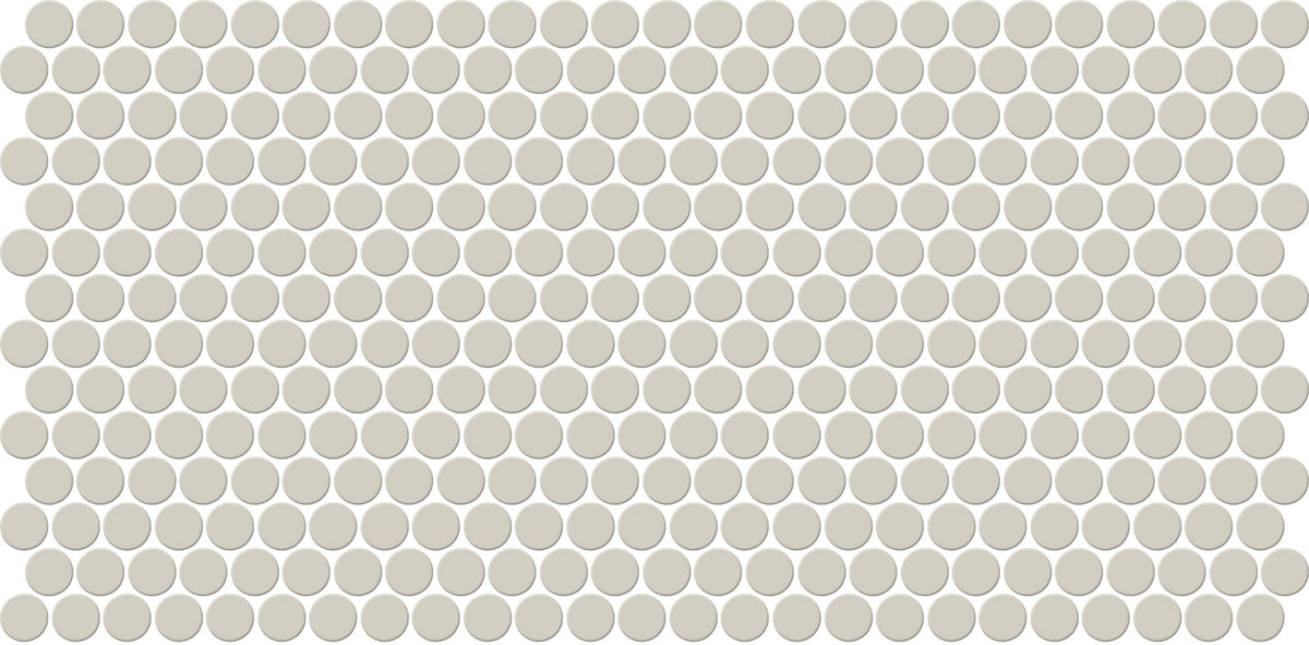Daltile Keystones Moonshine Penny Rounds Matte Mosaic Tile