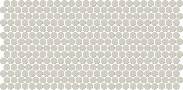 Daltile Keystones Moonshine Penny Rounds Matte Mosaic Tile