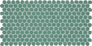 Daltile Keystones Aegean Organic Penny 1 Matte Mosaic Tile
