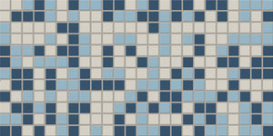 Daltile Keystones Berry Blend Straight Joint 1x1 Matte Mosaic Tile