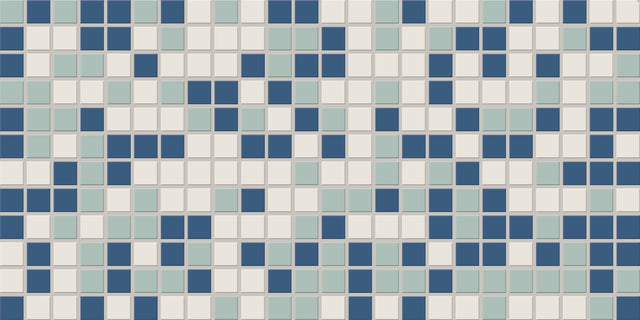 Daltile Keystones Macaron Blend Straight Joint 1x1 Matte Mosaic Tile