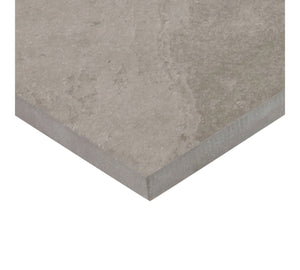 Daltile Delegate Light Grey 640GT Gutter Tile Textured Floor Tile Trim