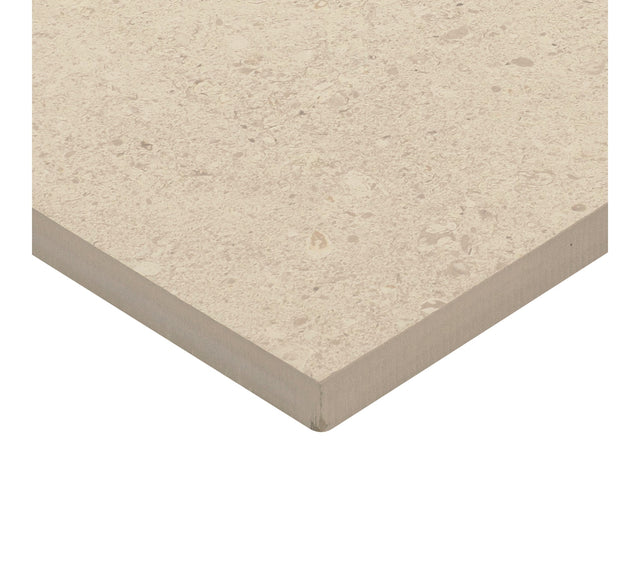 Daltile Dignitary Luminary White 1224SRHR Right Hand Return Step Nose Textured Floor Tile Trim