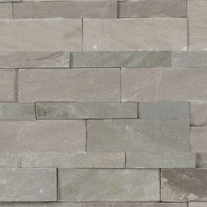 Daltile Stacked Stone Urban Fog Stacked 6x24 Natural Cleft Stone Tile
