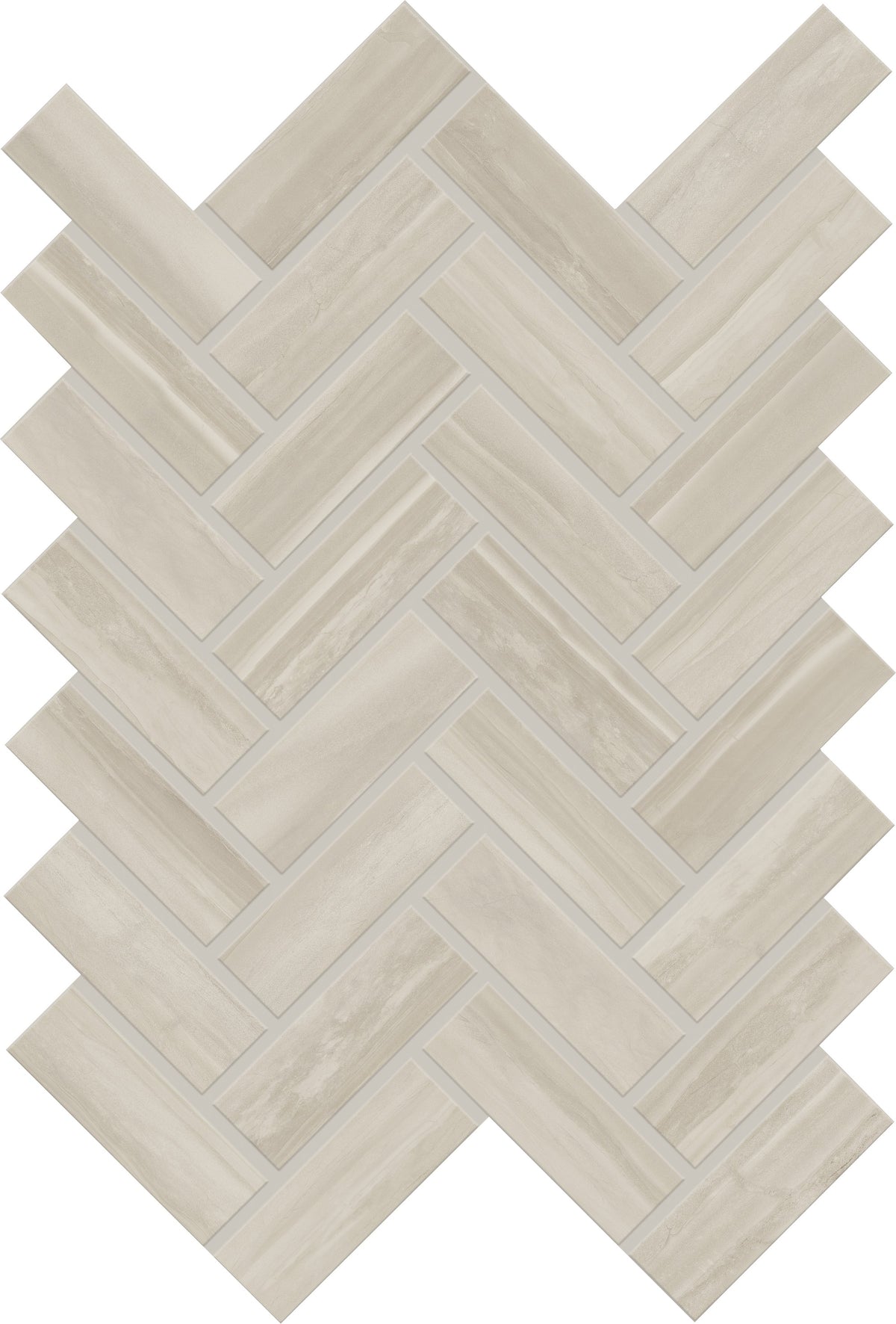 Daltile Prime Beige Herringbone 1x3 Matte Mosaic Tile