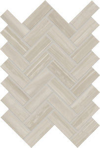 Daltile Prime Beige Herringbone 1x3 Matte Mosaic Tile