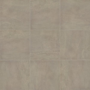 Daltile Exposition Greige Square 24x24 Matte Floor Tile