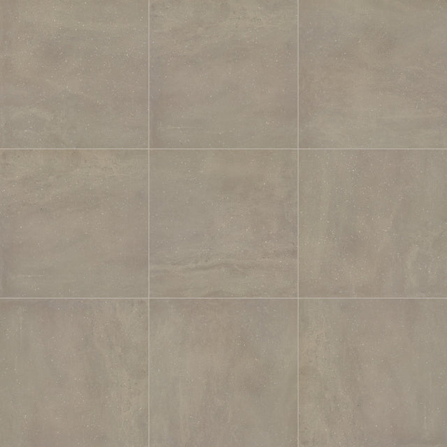 Daltile Exposition Greige Square 24x24 Matte Floor Tile