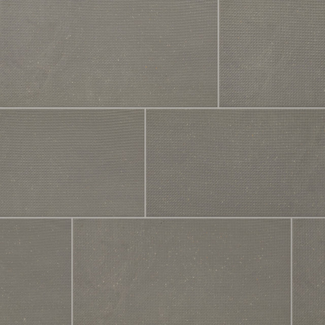 Daltile Exposition Cameo Rectangle 12x24 Woven Textured Floor Tile