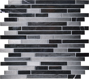 Daltile Endeavors Mystic Blend Random 5/8 Mixed Mosaic Tile