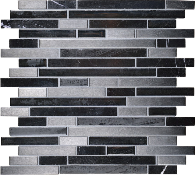 Daltile Endeavors Mystic Blend Random 5/8 Mixed Mosaic Tile