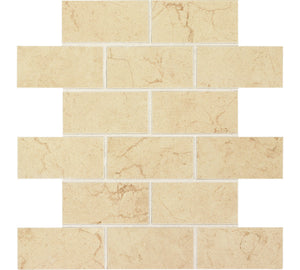 Daltile Florentine Marfil Brick Joint 2x4 Matte Mosaic Tile