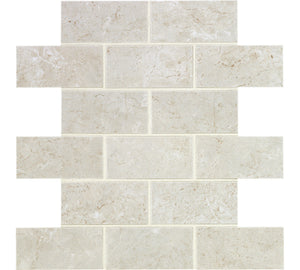 Daltile Florentine Argento Brick Joint 2x4 Matte Mosaic Tile