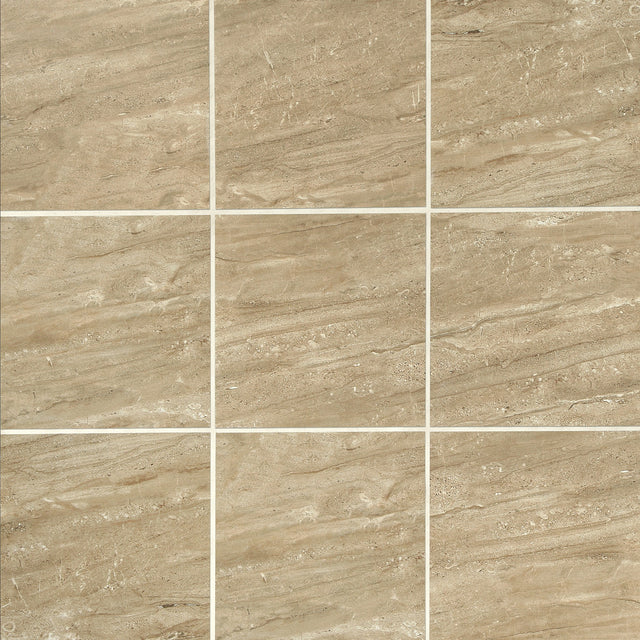 Daltile Florentine Nociolla Square 12x12 Matte Floor Tile