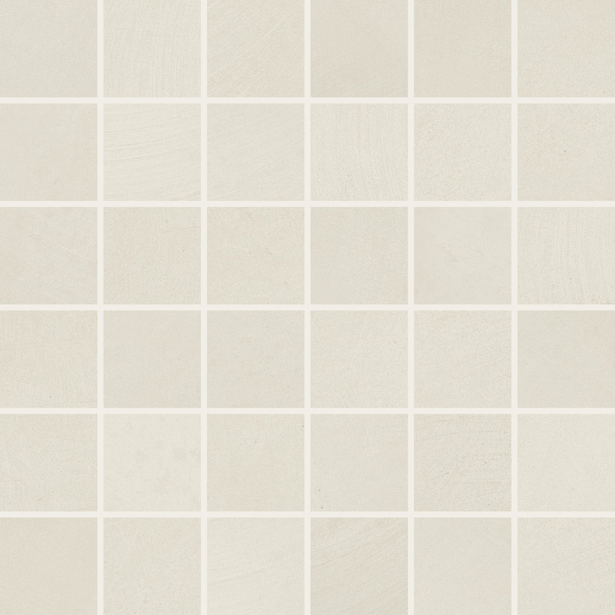 Daltile Ironcraft Phosphor White Straight Joint 2x2 Matte Mosaic Tile