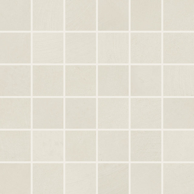 Daltile Ironcraft Phosphor White Straight Joint 2x2 Matte Mosaic Tile
