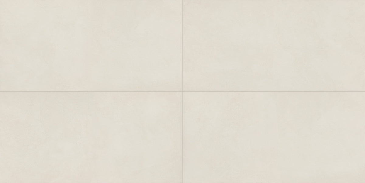 Daltile Indoterra White Desert Rectangle 2x9 Matte Floor Tile