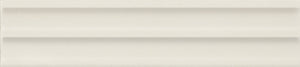 Daltile Indoterra White Desert Rectangle 2x9 Fluted Glossy Wall Tile