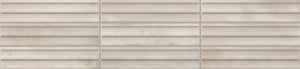 Daltile Indoterra Natural Rectangle 2x9 Fluted Glossy Wall Tile