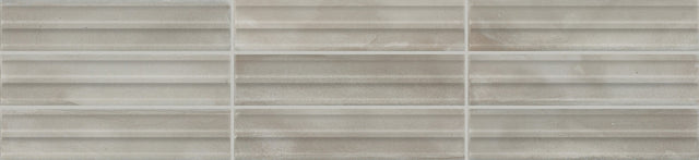 Daltile Indoterra Trail Rectangle 2x9 Reverse Fluted Matte Floor Tile