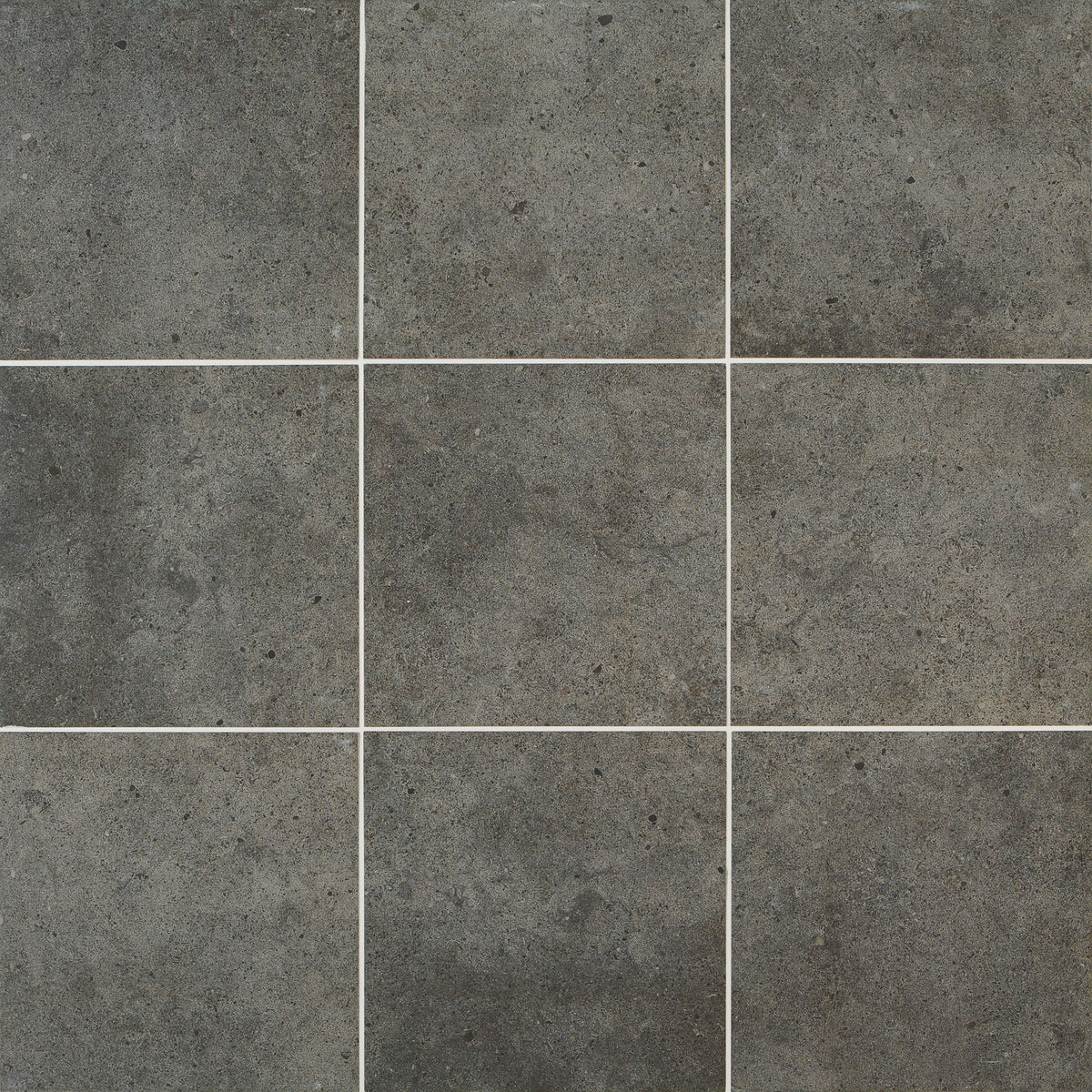 Daltile Industrial Park Charcoal Gray Square 12x12 Matte Floor Tile