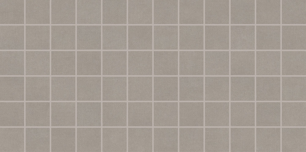 Daltile Prime Grey Straight Joint 2x2 Matte Mosaic Tile