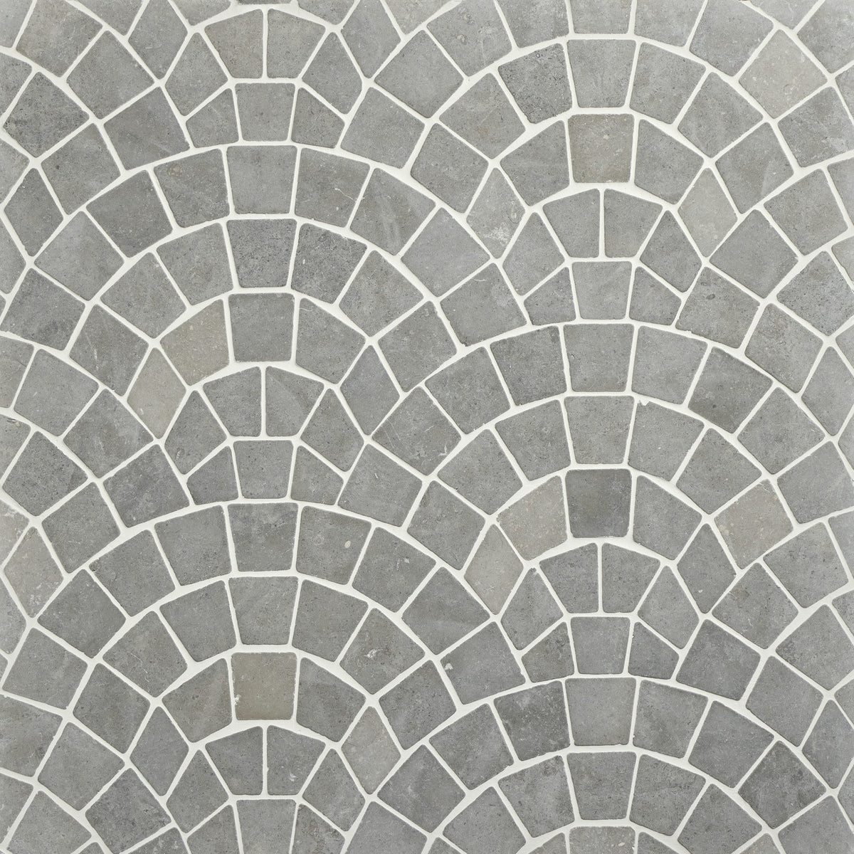 Daltile Renderra Lyon Seine Fan Tumbled Mosaic Natural Stone Tile