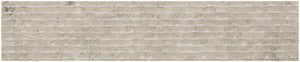 Daltile Limestone Volcanic Gray Rectangle 4x20 Raked Scraped Stone Tile