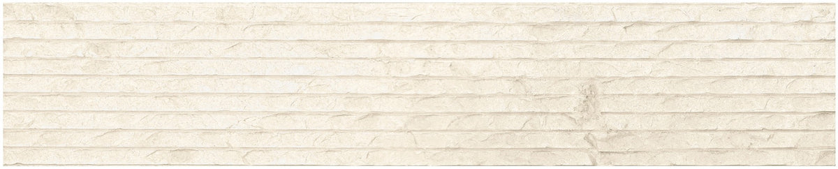 Daltile Marble Latte Rectangle 4x20 Raked Scraped Stone Tile