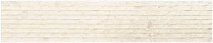 Daltile Marble Latte Rectangle 4x20 Raked Scraped Stone Tile
