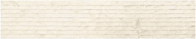 Daltile Marble Latte Rectangle 4x20 Raked Scraped Stone Tile