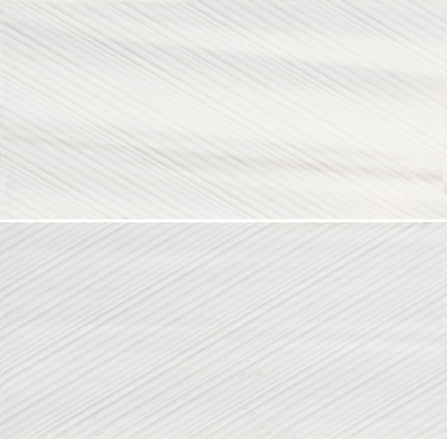 Daltile Pietra Divina Calacatta Dolomiti Bamboo 6x12 Straight Edge Honed Mosaic Natural Stone Tile